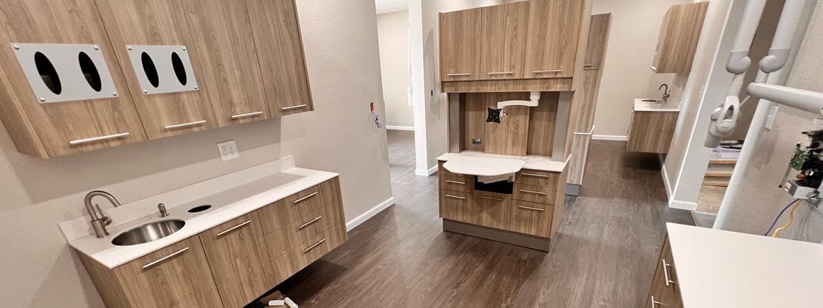 Dental operatory cabinets